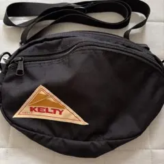 KELTY ボディバッグ ウエストポーチ ブラック