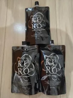 VALANROSE KURO クリームシャンプー ダークブラウン 3個セット - メルカリ