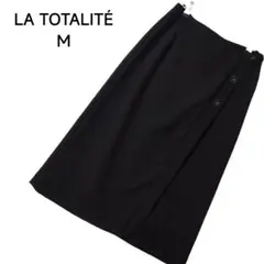 ラ・トタリテ La Totalité 黒フレアスカート Mのサムネイル