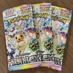 ポケモンカードゲーム 拡張パック テラスタルフェス 3パック