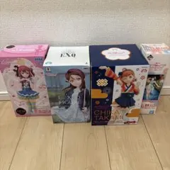 ラブライブサンシャイン　フィギュア3点セット+ビジュアルクロス