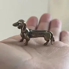 ドイツ ダックスフンド ペーパーウェイト 置物 犬 Germany 文鎮 - メルカリ