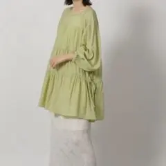 LAKOLE 2WAY ドロストチュニック ライトグリーン Fのサムネイル
