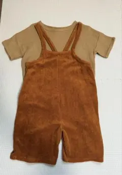 organic zoo トップス サロペット セットアップ ダンガリー