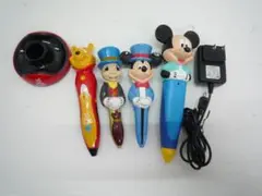 ディズニー 英語 ライトライトペン マジックペン 他 4本セット