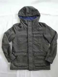 TK・TAKEO KIKUCHI☆リバーシブル中綿フードジャケット・サイズ３