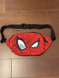スパイダーマン ボディバッグ 赤