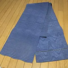 青黒ストライプ 半幅帯