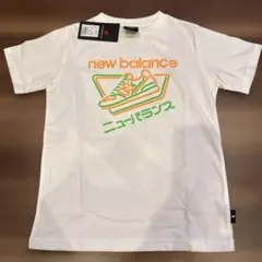 新品♡New Balance ネオン風グラフィック Tシャツ ホワイトのサムネイル