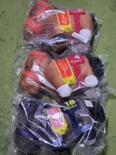 新品未開封♪サラブレッドコレクションぬいぐるみ３点セット　競馬