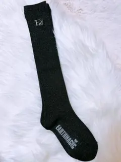 EARTHMAGIC ラメ入りソックス