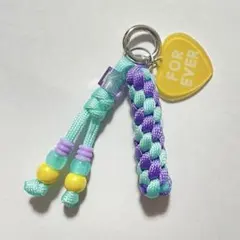 パラコード　ハンドメイド　キーホルダー　チャーム