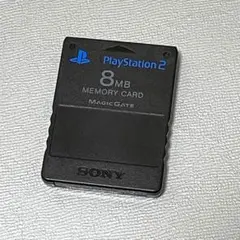 SONY プレイステーション2 PS2 純正メモリーカード 8MB ブラック