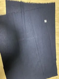 UNIQLO カシミア100% 紺 マフラー ストール