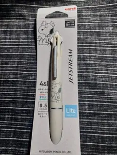 スヌーピーLite touch ink搭載ジェットストリーム４&１メローホワイト