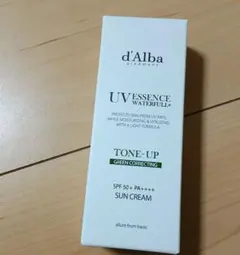 ダルバ トーンアップサンクリーム 日焼け止め グリーン 下地　ベース UV　緑