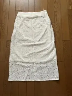 新品未使用　GU レースナローロングスカートZ➕E Mサイズ