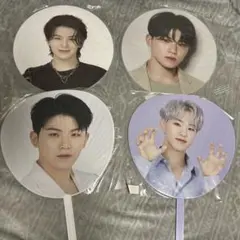 ウジ ホシ うちわ4枚セット