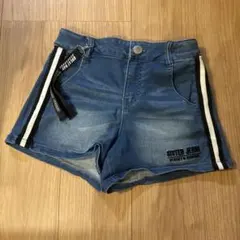 SISTER JENNI デニムショーツ サイドストライプ