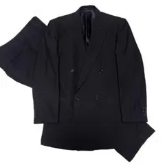 00s ダブル レトロ スーツ セットアップ ブラック 菅田将暉