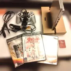 プレステーション2 withソフト　すぐ遊べるセット　自作スタンド付属　超得