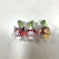 サンリオキャラクターズ なかよしさくらんぼスイング　ガチャガチャ　BANDAI