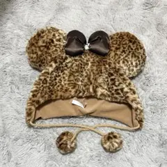 ディズニー ファンキャップ ヒョウ柄
