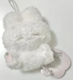 うさぎのねむちゃん プライズ　マスコットぬいぐるみ いちごのてんし