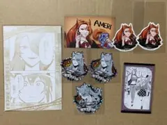 魔入りました！入間くん 魔フィア アメリ ポストカード ホログラムシール