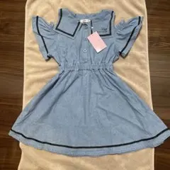 ALGY オフショルセーラーワンピ