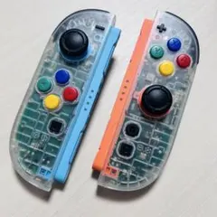 【保証付】Nintendo Switch2 ジョイコン2 クリア 蛍光ケース