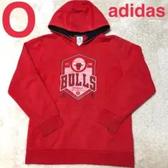アディダスadidasブルズBULLSスウェットパーカーOメンズRED送料込み