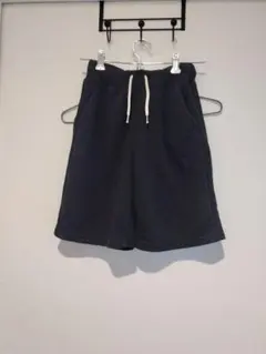 キッズ・ハーフパンツ・黒・140