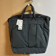 【新品未使用】ユニクロC 2WAYユーティリティバッグ グレー