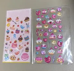 平成レトロ シール スイーツモチーフ