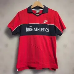 Nike Dri-FIT ポロシャツ Lサイズ レッド/ブラック - メルカリ