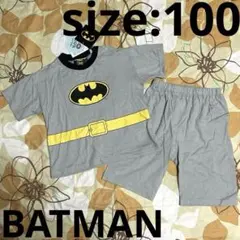 新品 ☆ BATMAN ☆ なりきり ☆ 半袖パジャマ ☆ キッズ ☆ 100