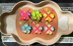 カラフル プルメリア デコレーションパーツ