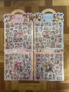 K-POP デーモンハンターズぷくぷくシール　4枚セット(1枚2シート付き)