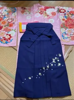 ✳︎美品✳︎卒業式　袴　二尺袖　新品帯！　３点セット