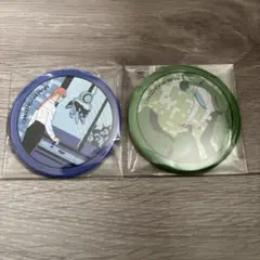 チェンソーマン　缶バッジ ナムコ キャンペーン マキマ　アキ　2点