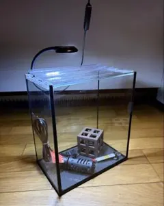 寿工芸フレームレス ガラス水槽セット LED照明 ヒーター付き【送料込み】のサムネイル