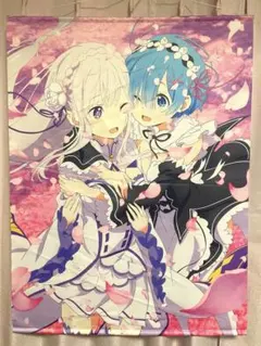 リゼロ レム ラム エミリア タペストリー 5本セット Amazon.co.jp: リゼロ タペストリー 可愛い メイド レム ラム エミリア