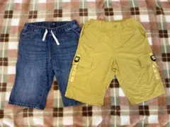 ハーフパンツ　2枚セット