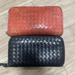 BOTTEGA VENETA 長財布 2点セット イントレチャートのサムネイル