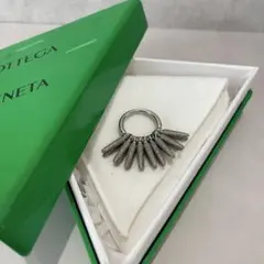 極美品✨ボッテガヴェネタ マルチチャーム リング シルバー フリンジ 指輪 箱付のサムネイル