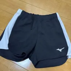Mizuno 女性用 Lサイズ ショートパンツ 黒/白