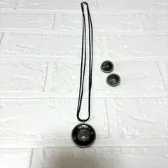 訳あり　ネックレスとイヤリングのセット