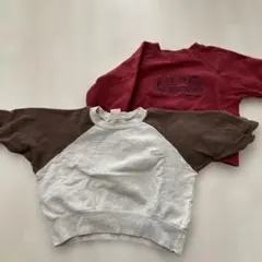 petit main トレーナー ２枚　90cm 80cm