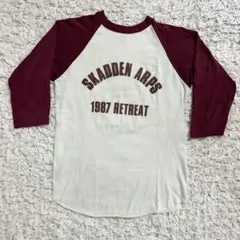 MILLER 80s USA製 ラグラン Tシャツ 1987 七分袖 M相当のサムネイル